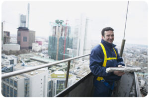 high building cleaning